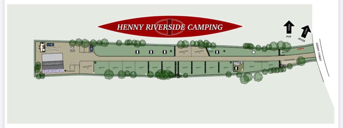 Henny Riverside Glamping 서드베리 외부 사진